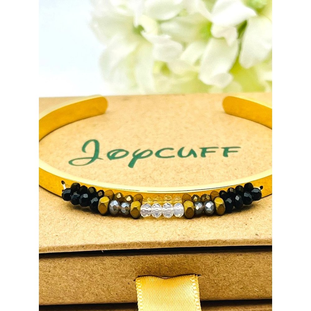 Joycuff beaded boho bangle - Picture 9 of 10